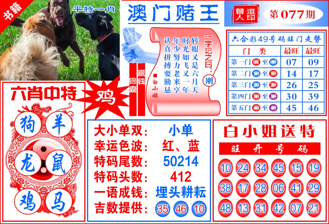 077期澳门赌王天书[图]